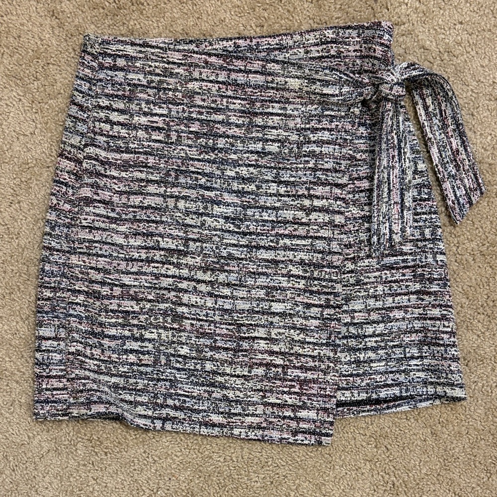 LOFT Textured Skirt